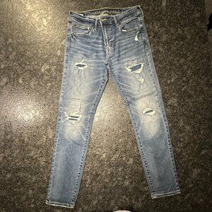 Men's Ripped American Eagle Ne(x)t Level Flex Skinny Jeans